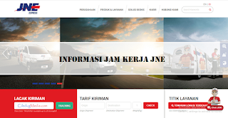 Informasi Jam Kerja JNE